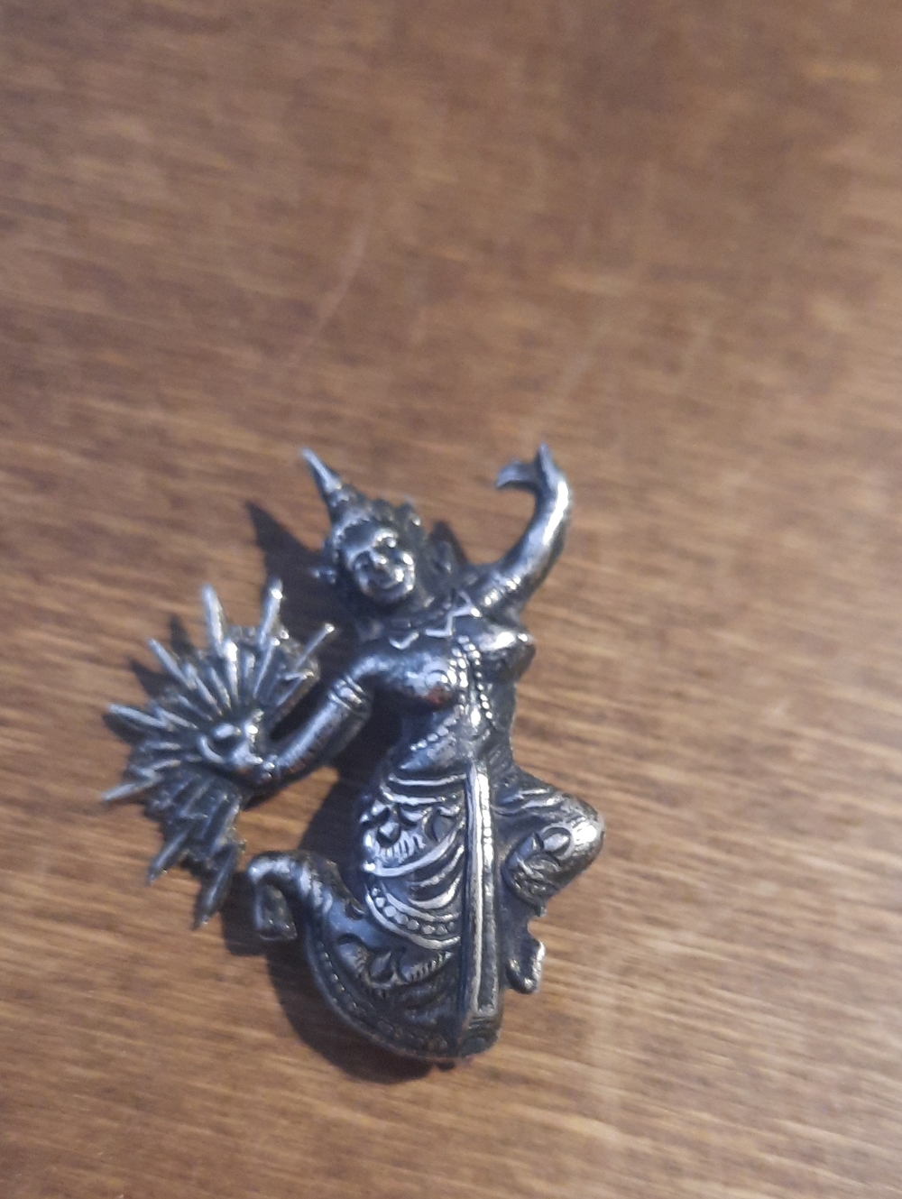 Vintage Siam Goddess Broach
